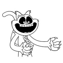 Coloring page: CatNap (Video Games) #215318 - Free Printable Coloring Pages