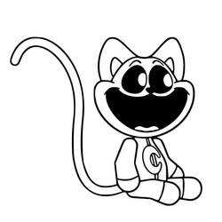 Coloring page: CatNap (Video Games) #215321 - Free Printable Coloring Pages