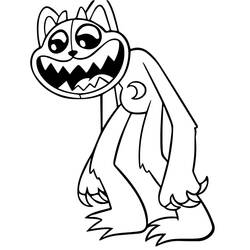 Coloring page: CatNap (Video Games) #215322 - Free Printable Coloring Pages