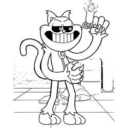 Coloring page: CatNap (Video Games) #215328 - Free Printable Coloring Pages