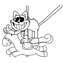 Coloring page: CatNap (Video Games) #215329 - Free Printable Coloring Pages