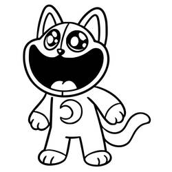 Coloring page: CatNap (Video Games) #215330 - Free Printable Coloring Pages