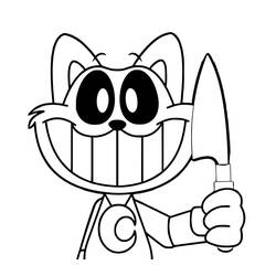 Coloring page: CatNap (Video Games) #215338 - Free Printable Coloring Pages