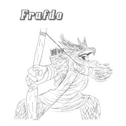 Chaotic - Free printable coloring pages