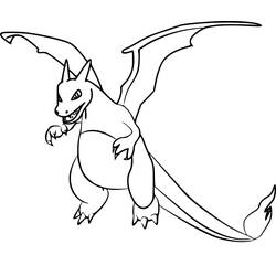 Charizard (Video Games) coloring page #179559 to print and color