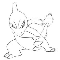 Charmeleon (Video Games) coloring page #218927 to print and color