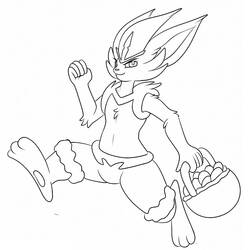 Cinderace (Video Games) coloring page #219144 to print and color