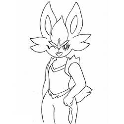 Cinderace (Video Games) coloring page #219145 to print and color