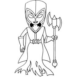 Clash Royale (Video Games) coloring page #200941 to print and color