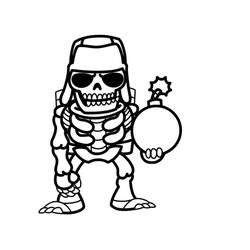 Clash Royale (Video Games) coloring page #200946 to print and color