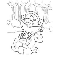CraftyCorn (Video Games) coloring page #215423 to print and color