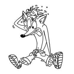 Coloring page: Crash Bandicoot (Video Games) #219830 - Free Printable Coloring Pages