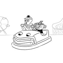 Cuphead (Video Games) coloring page #185087 to print and color