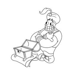 Cuphead (Video Games) coloring page #185104 to print and color