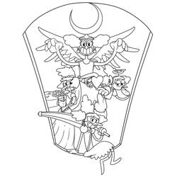 Cuphead (Video Games) coloring page #185117 to print and color