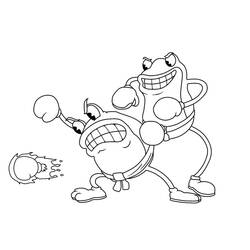 Cuphead (Video Games) coloring page #185119 to print and color