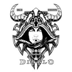 Coloring page: Diablo (Video Games) #121684 - Printable coloring pages