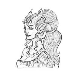 Coloring page: Diablo (Video Games) #121807 - Printable coloring pages