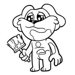 DogDay (Video Games) coloring page #215354 to print and color