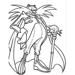Coloring page: Dr. Eggman (Video Games) #187997 - Free Printable Coloring Pages