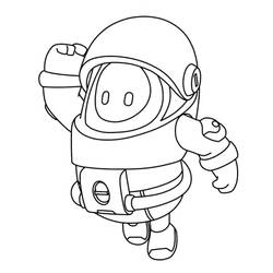Coloring page: Fall Guys (Video Games) #186842 - Free Printable Coloring Pages