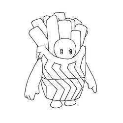 Coloring page: Fall Guys (Video Games) #186847 - Free Printable Coloring Pages