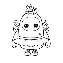 Coloring page: Fall Guys (Video Games) #186854 - Free Printable Coloring Pages