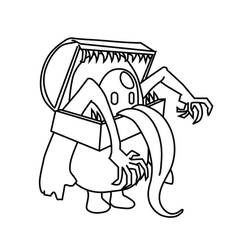 Coloring page: Fall Guys (Video Games) #186856 - Free Printable Coloring Pages