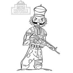 Fortnite (Video Games) coloring page #173603 to print and color