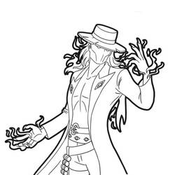 Fortnite (Video Games) coloring page #173605 to print and color