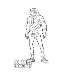 Fortnite (Video Games) coloring page #173608 to print and color