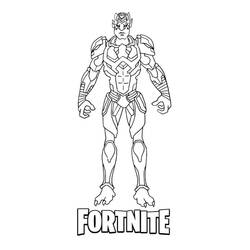 Fortnite (Video Games) coloring page #173619 to print and color