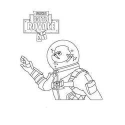 Fortnite (Video Games) coloring page #173620 to print and color