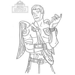 Fortnite (Video Games) coloring page #173621 to print and color