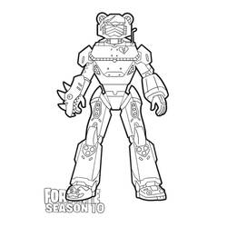 Fortnite (Video Games) coloring page #173622 to print and color