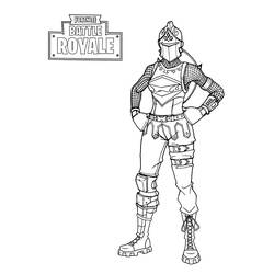 Fortnite (Video Games) coloring page #173627 to print and color