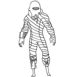 Fortnite (Video Games) coloring page #173634 to print and color