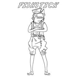 Fortnite (Video Games) coloring page #173650 to print and color