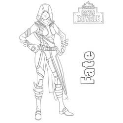 Fortnite (Video Games) coloring page #173651 to print and color