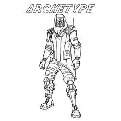 Fortnite (Video Games) coloring page #173657 to print and color