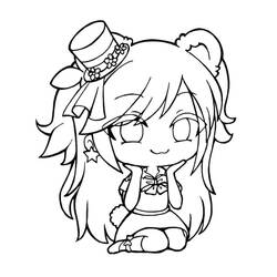 Gacha Life - Free printable coloring pages