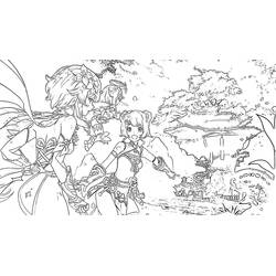 Genshin Impact (Video Games) coloring page #211666 to print and color
