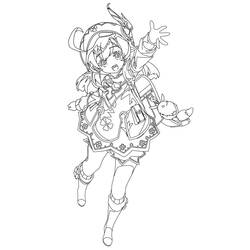 Genshin Impact (Video Games) coloring page #211689 to print and color