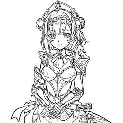 Genshin Impact (Video Games) coloring page #211702 to print and color