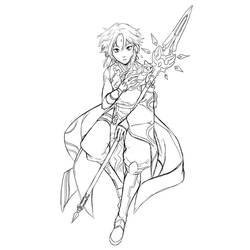 Genshin Impact (Video Games) coloring page #211715 to print and color