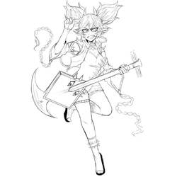 Genshin Impact (Video Games) coloring page #211717 to print and color