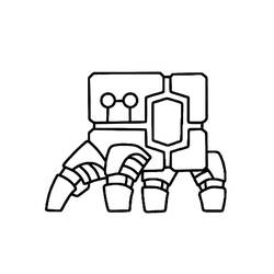 Geometry Dash (Video Games) coloring page #221095 to print and color