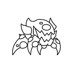 Geometry Dash (Video Games) coloring page #221096 to print and color