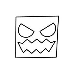 Geometry Dash (Video Games) coloring page #221097 to print and color
