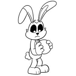 Coloring page: Hoppy Hopscotch (Video Games) #215692 - Free Printable Coloring Pages